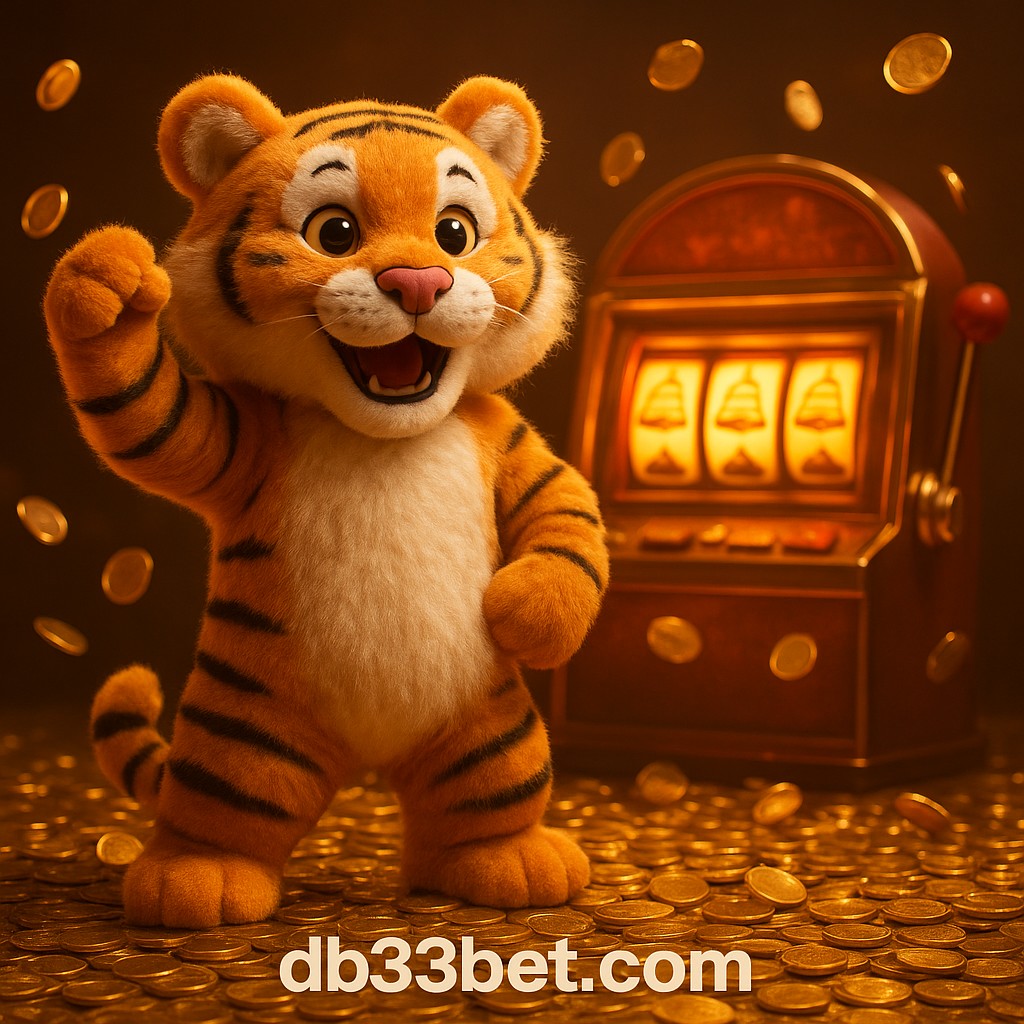 আর্কেড জয়ের খুশিতে উচ্ছ্বাসিত এক বাঘশাবক